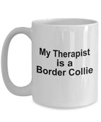 Border Collie Dog Therapist Mug
