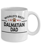 Dalmatian Dog Dad White Ceramic Mug