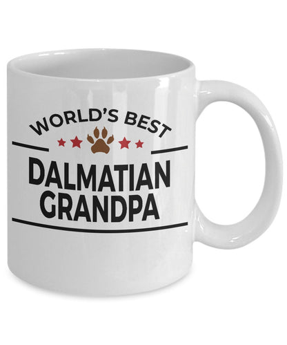 Dalmatian Dog Grandpa Ceramic Coffee Mug - Mallard Moon Gift Shop