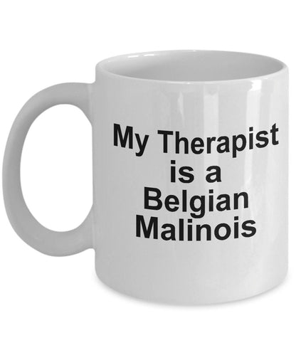 Belgian Malinois Dog Therapist Mug - Mallard Moon Gift Shop
