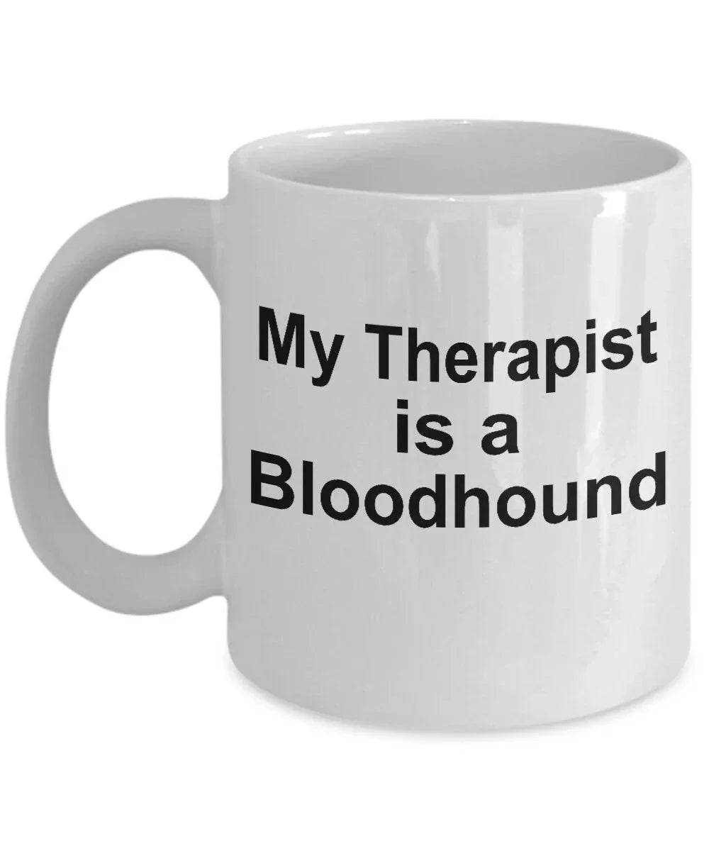 Bloodhound Dog Therapist Mug