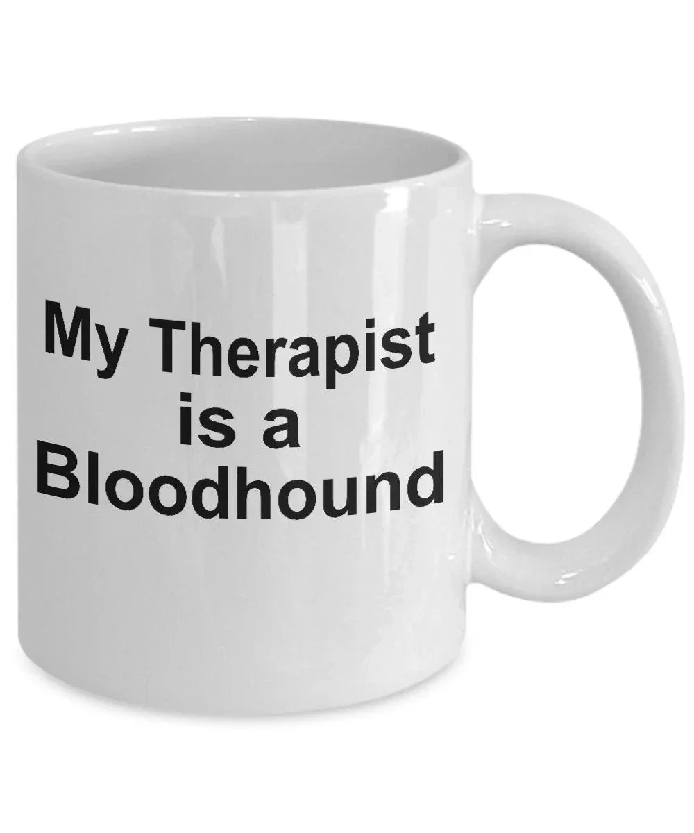 Bloodhound Dog Therapist Mug