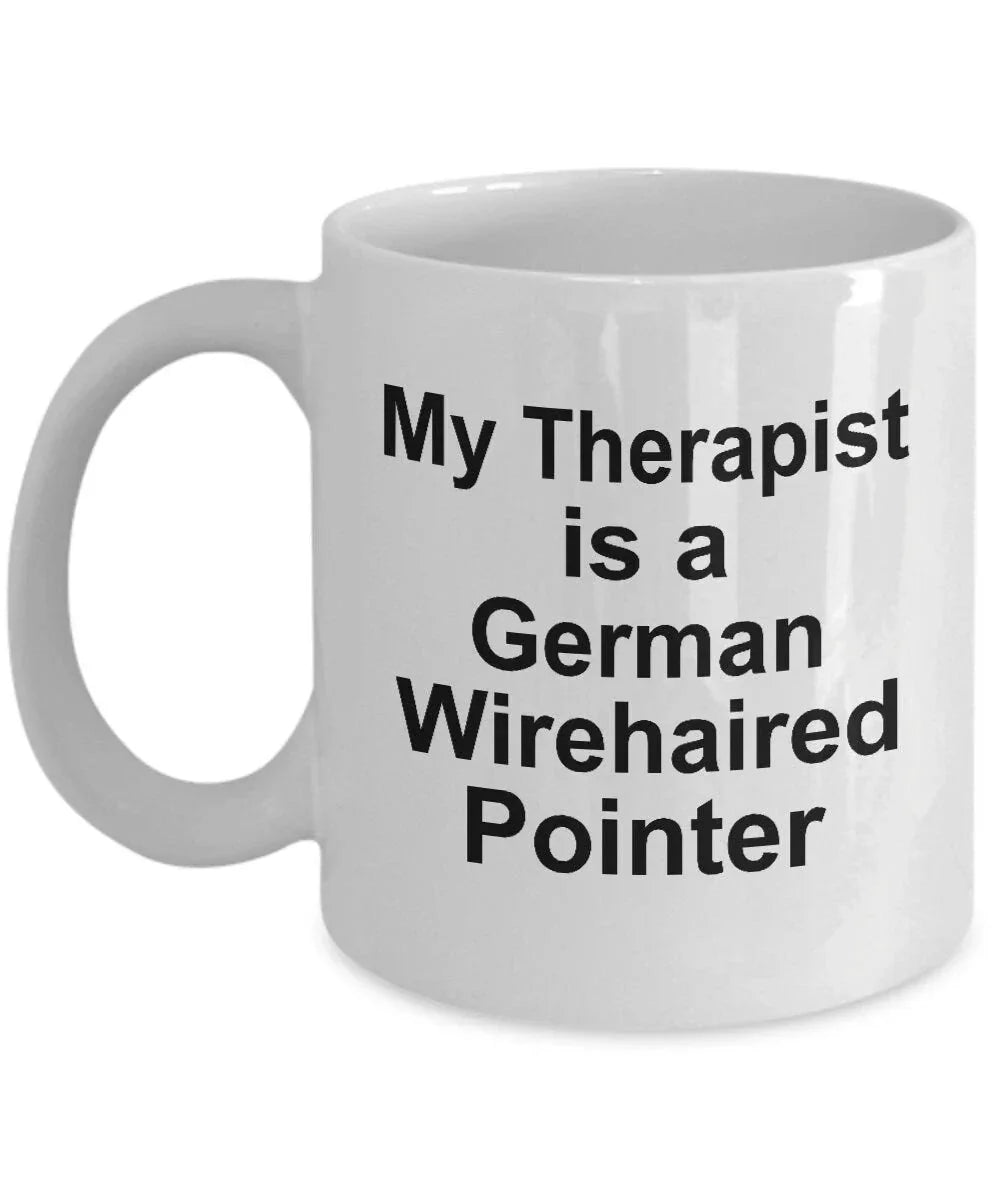 German Wirehaired Pointer Dog Therapist Mug