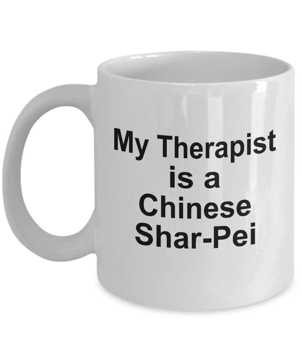 Chinese Shar-Pei Dog Therapist Mug