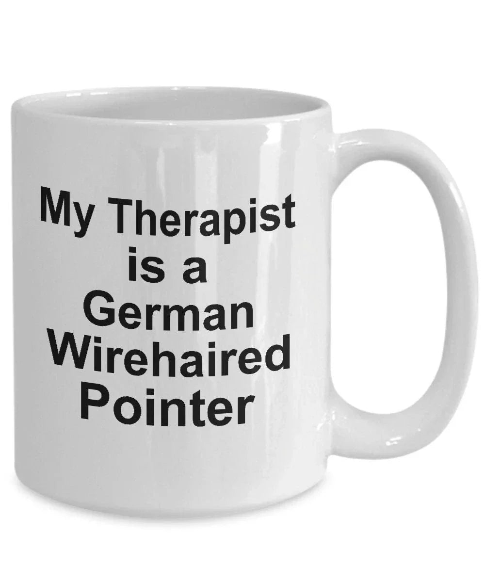 German Wirehaired Pointer Dog Therapist Mug