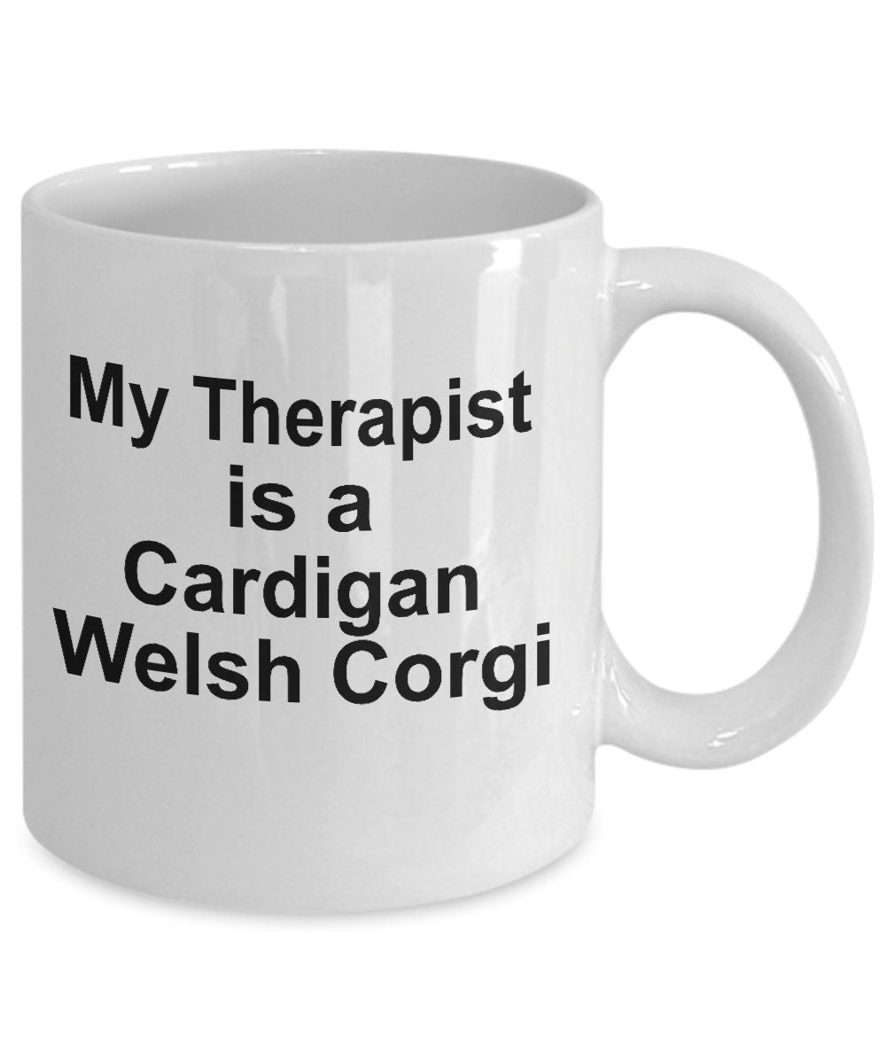 Cardigan Welsh Corgi Dog Therapist Mug