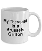 Brussels Griffon Dog Therapist Mug