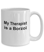 Borzoi Dog Therapist Mug