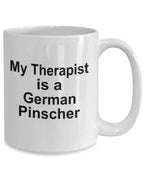German Pinscher Dog Therapist Mug