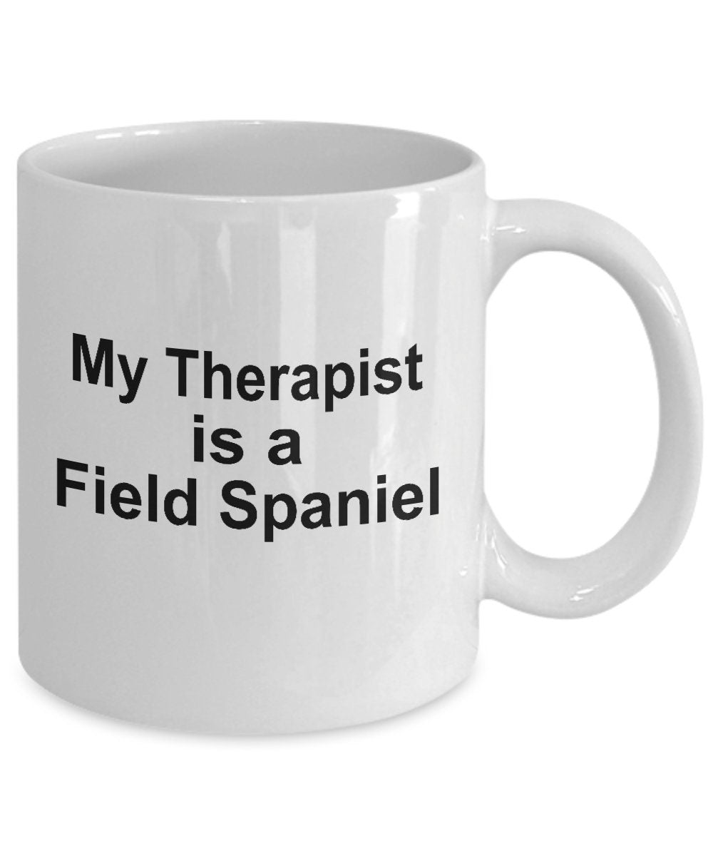 Field Spaniel Dog Therapist Mug - Mallard Moon Gift Shop