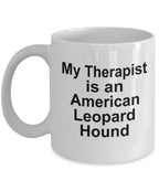 American Leopard Hound Dog Therapist Mug
