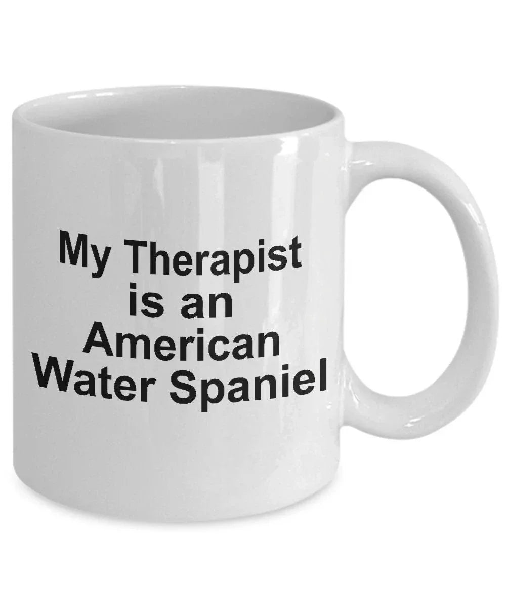 American Water Spaniel Dog Therapist Mug