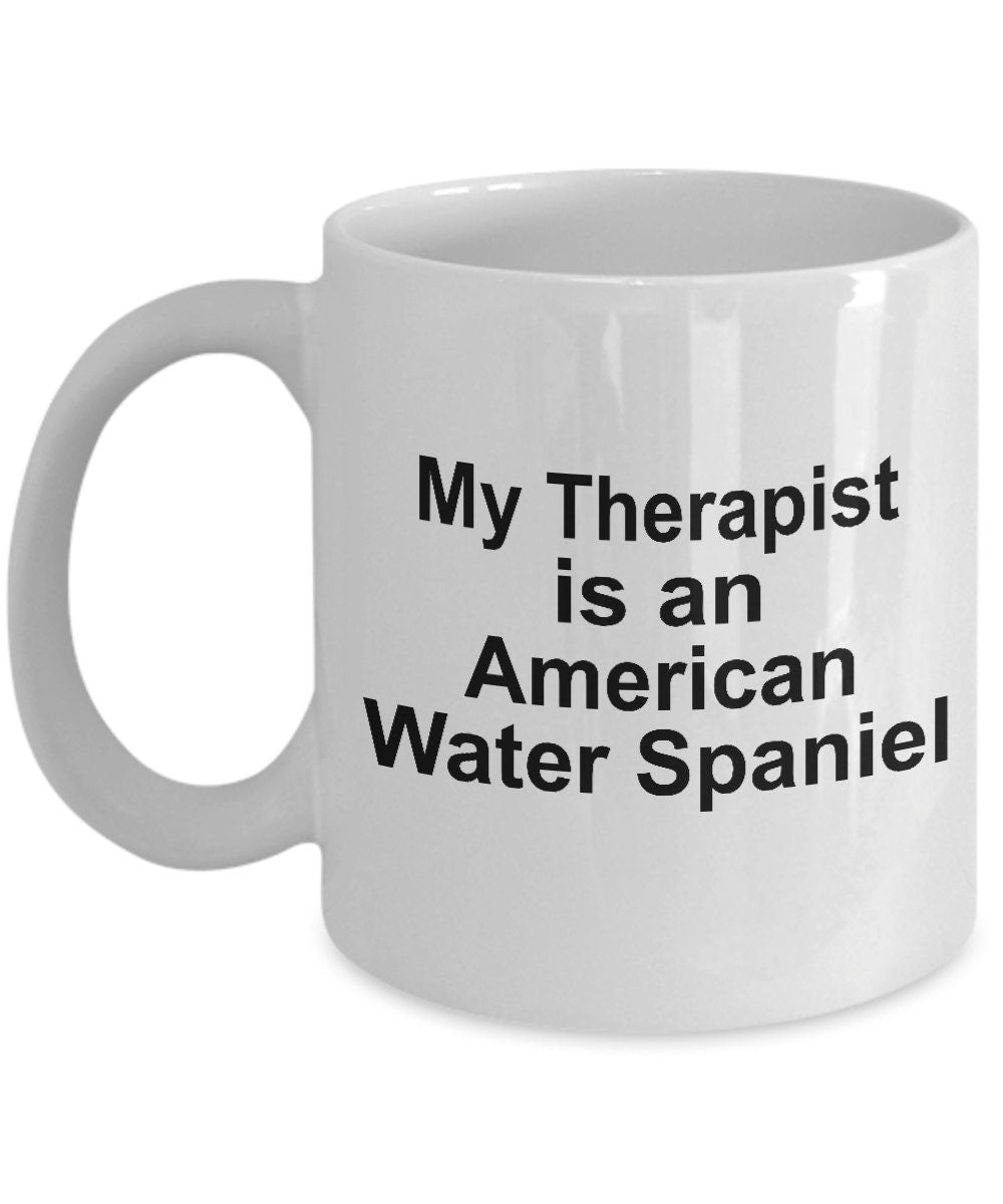 American Water Spaniel Dog Therapist Mug