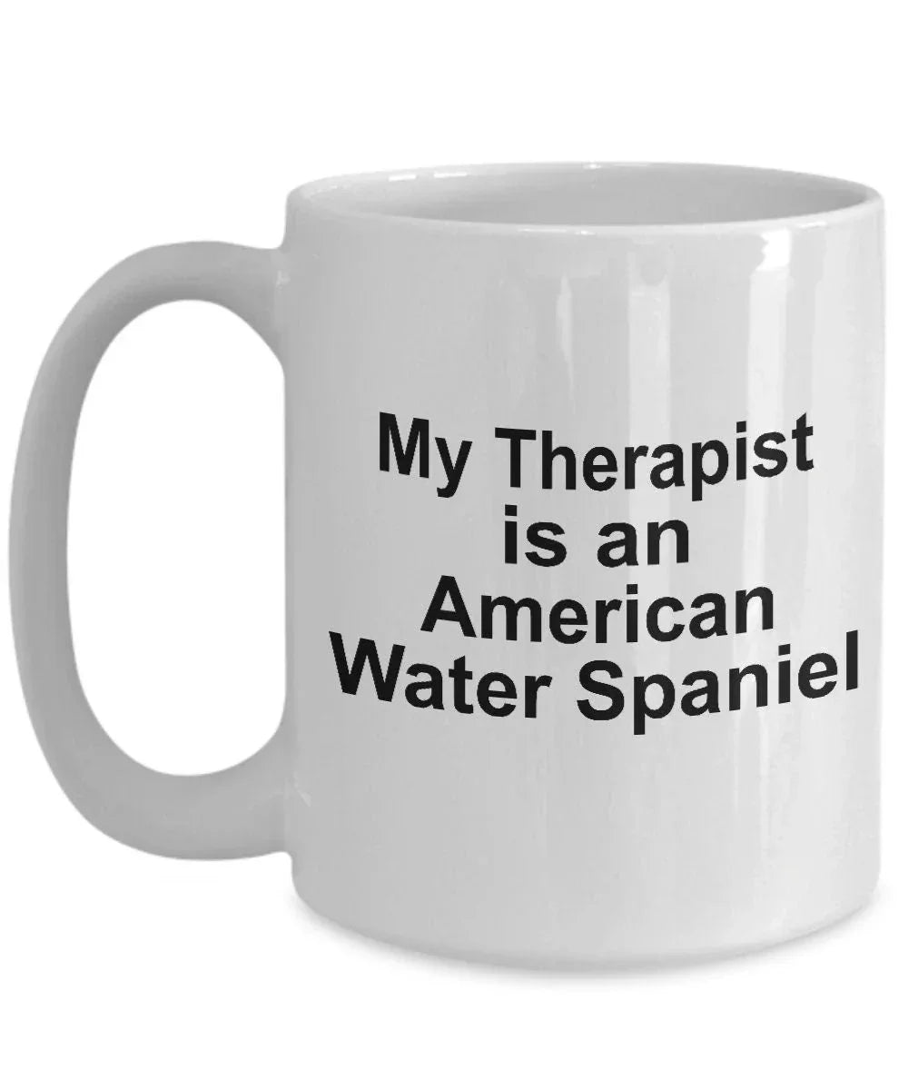 American Water Spaniel Dog Therapist Mug