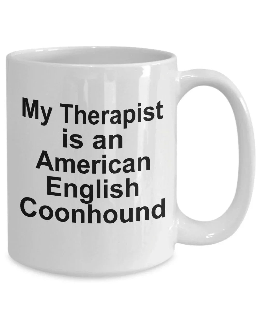 American English Coonhound Dog Therapist Mug