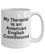 American English Coonhound Dog Therapist Mug