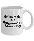 Bergamasco Sheepdog Therapist Mug