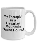 Bavarian Mountain Scent Hound Dog Therapist Mug