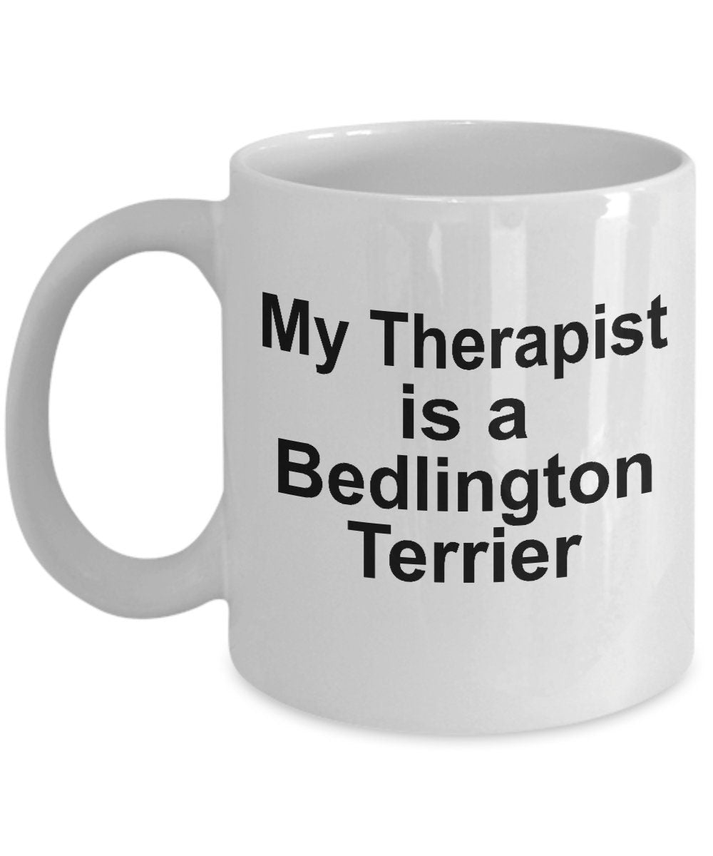 Bedlington Terrier Dog Therapist Mug - Mallard Moon Gift Shop