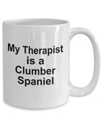 Clumber Spaniel Dog Therapist Mug