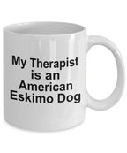 American Eskimo Dog Therapist Mug