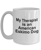 American Eskimo Dog Therapist Mug