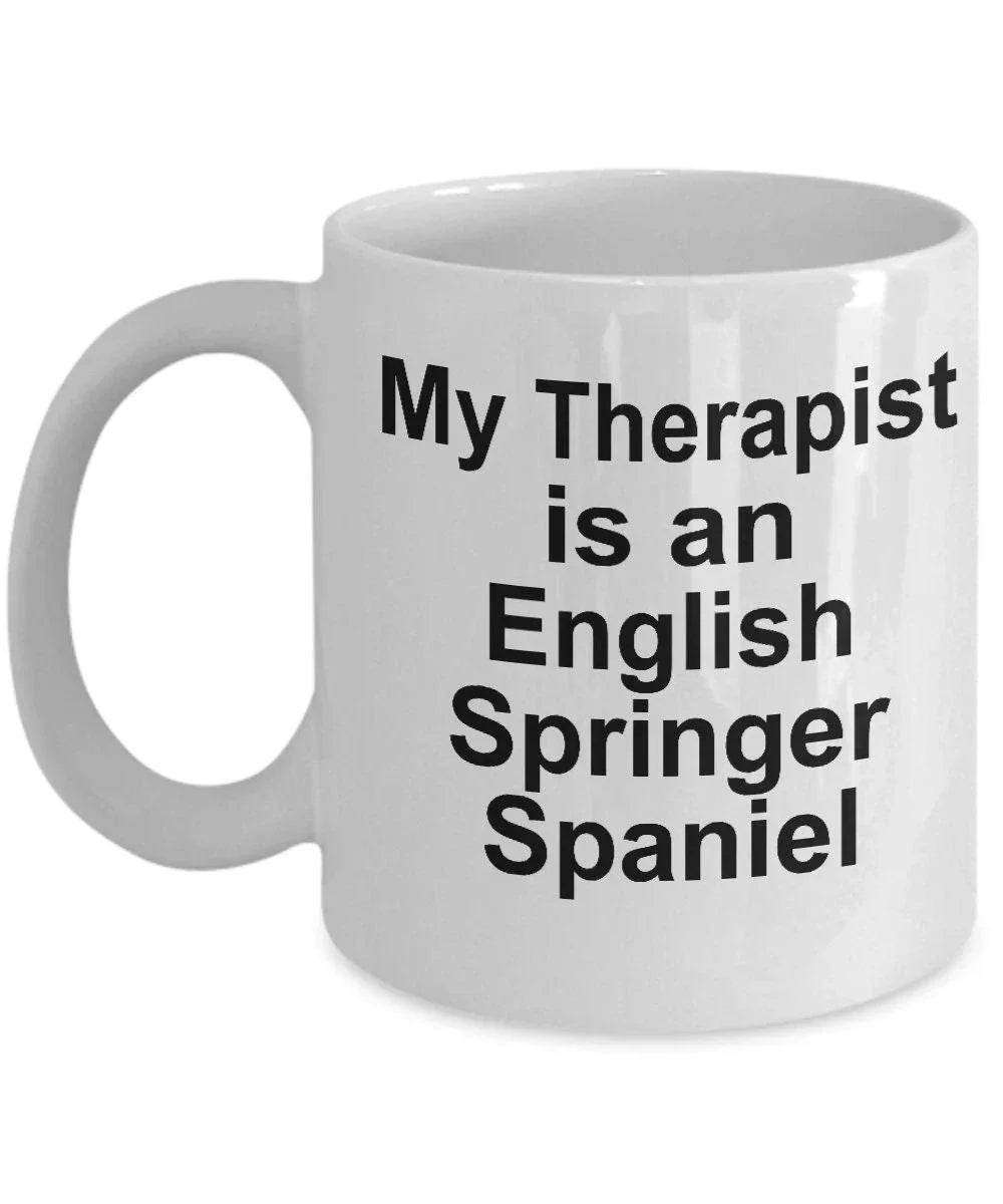 English Springer Spaniel Dog Therapist Mug