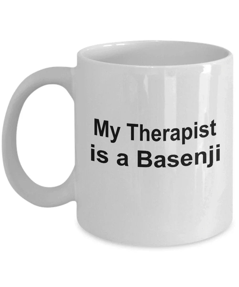 Basenji Dog Therapist Mug