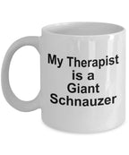 Giant Schnauzer Dog Therapist Mug