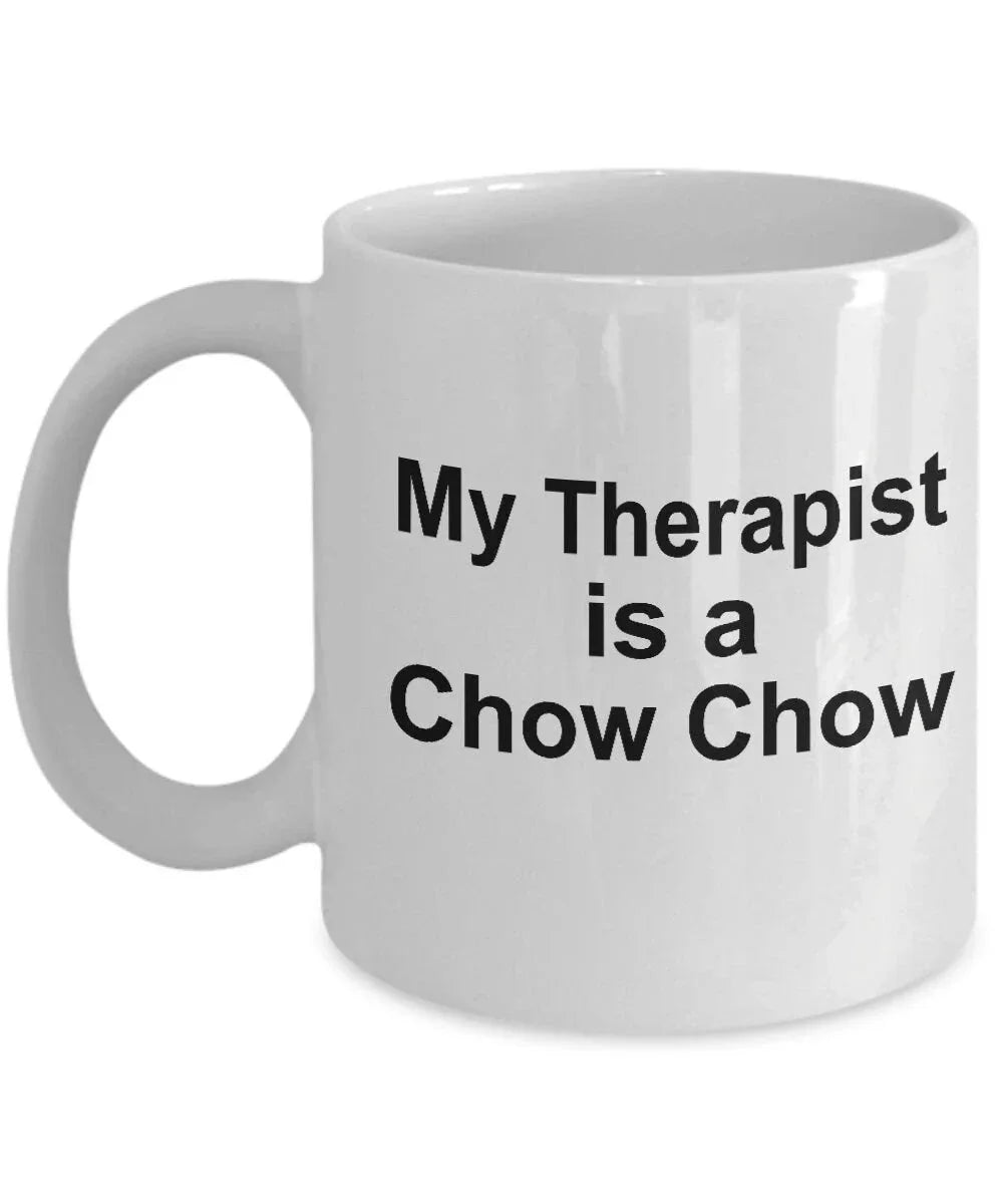 Chow Chow Dog Therapist Mug