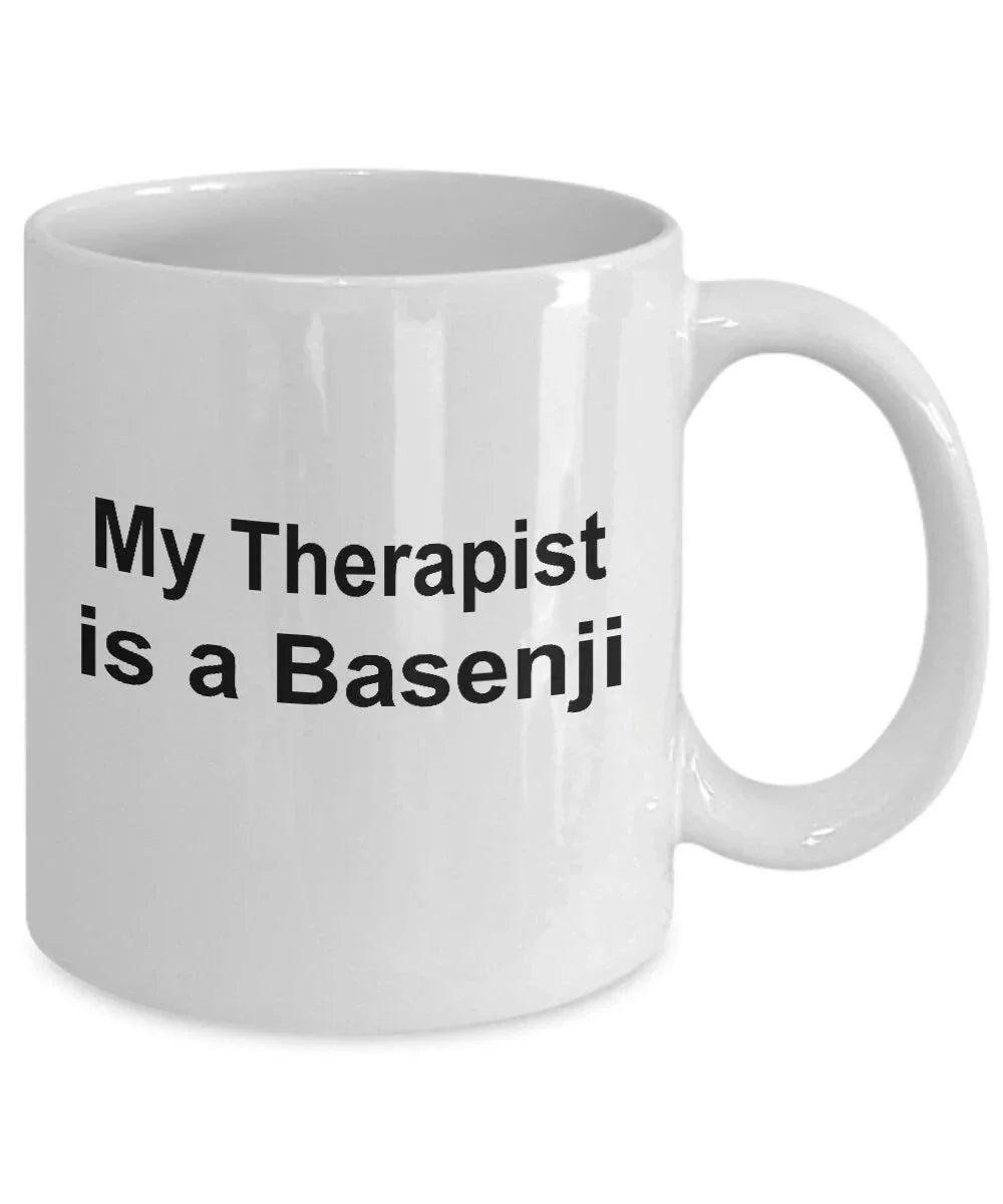 Basenji Dog Therapist Mug