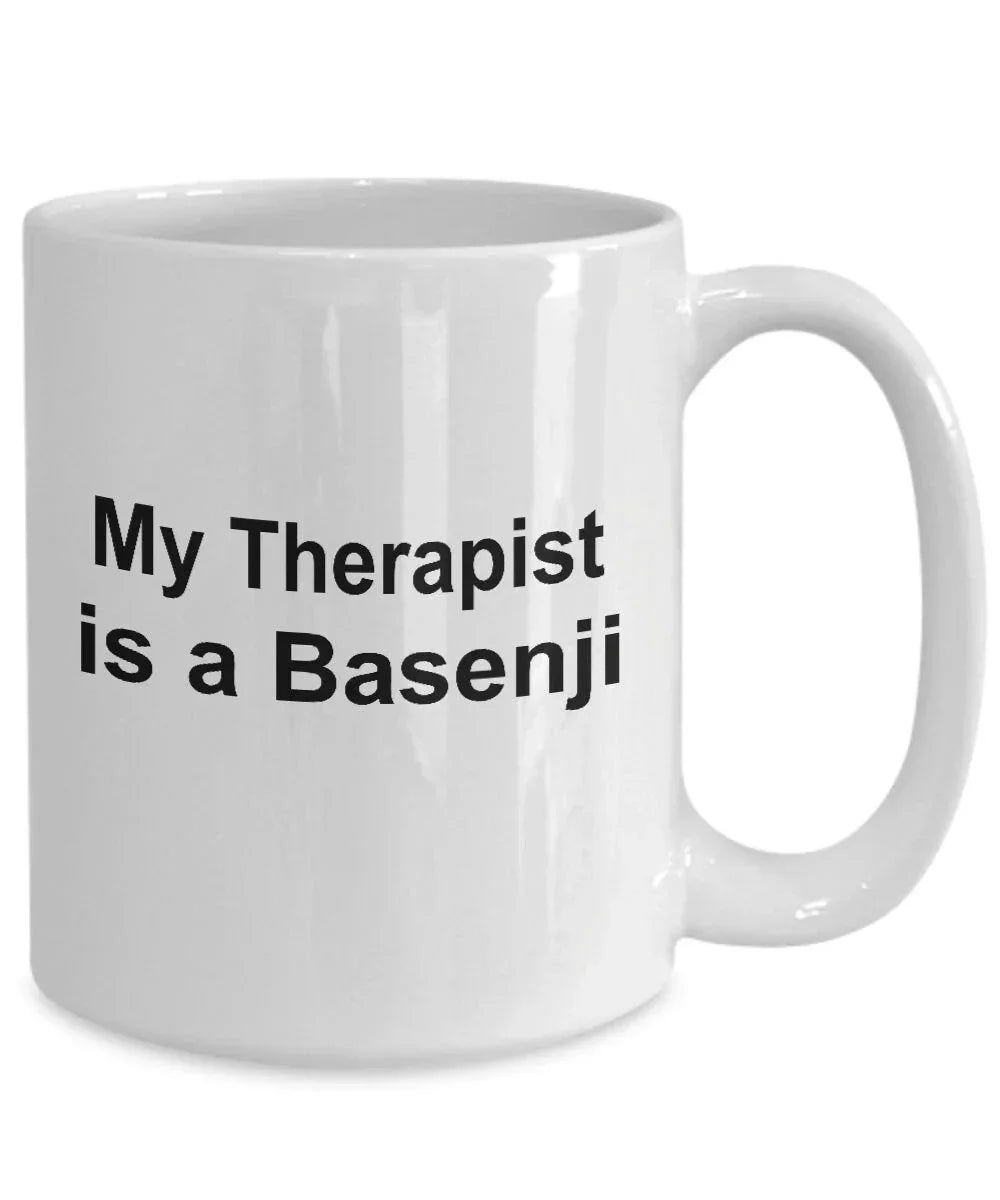 Basenji Dog Therapist Mug