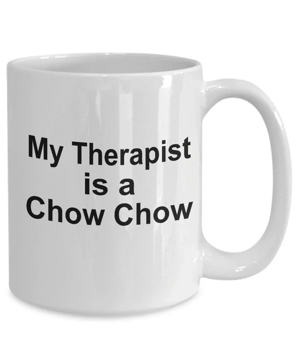 Chow Chow Dog Therapist Mug