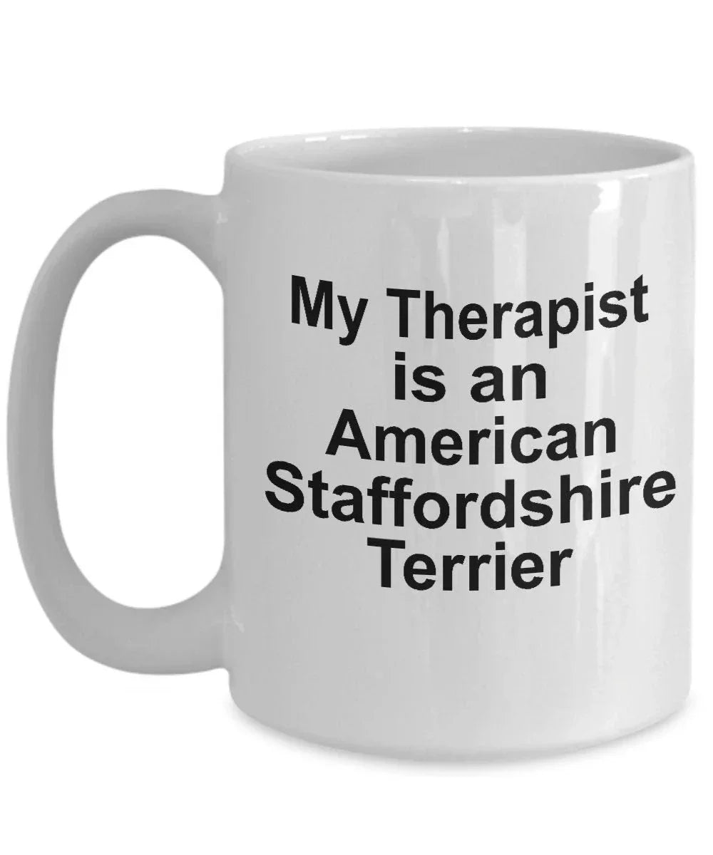 American Staffordshire Terrier Dog Therapist Mug