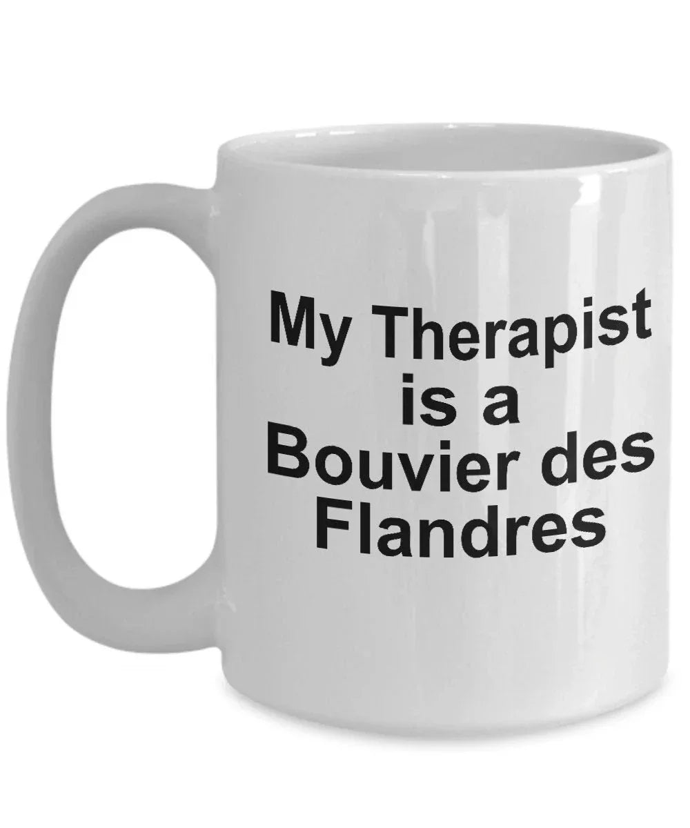 Bouvier des Flandres Dog Therapist Mug