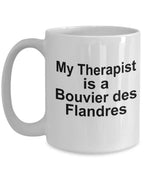 Bouvier des Flandres Dog Therapist Mug
