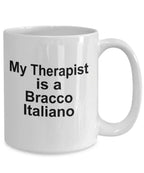 Bracco Italiano Dog Therapist Mug