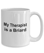 Briard Dog Therapist Mug