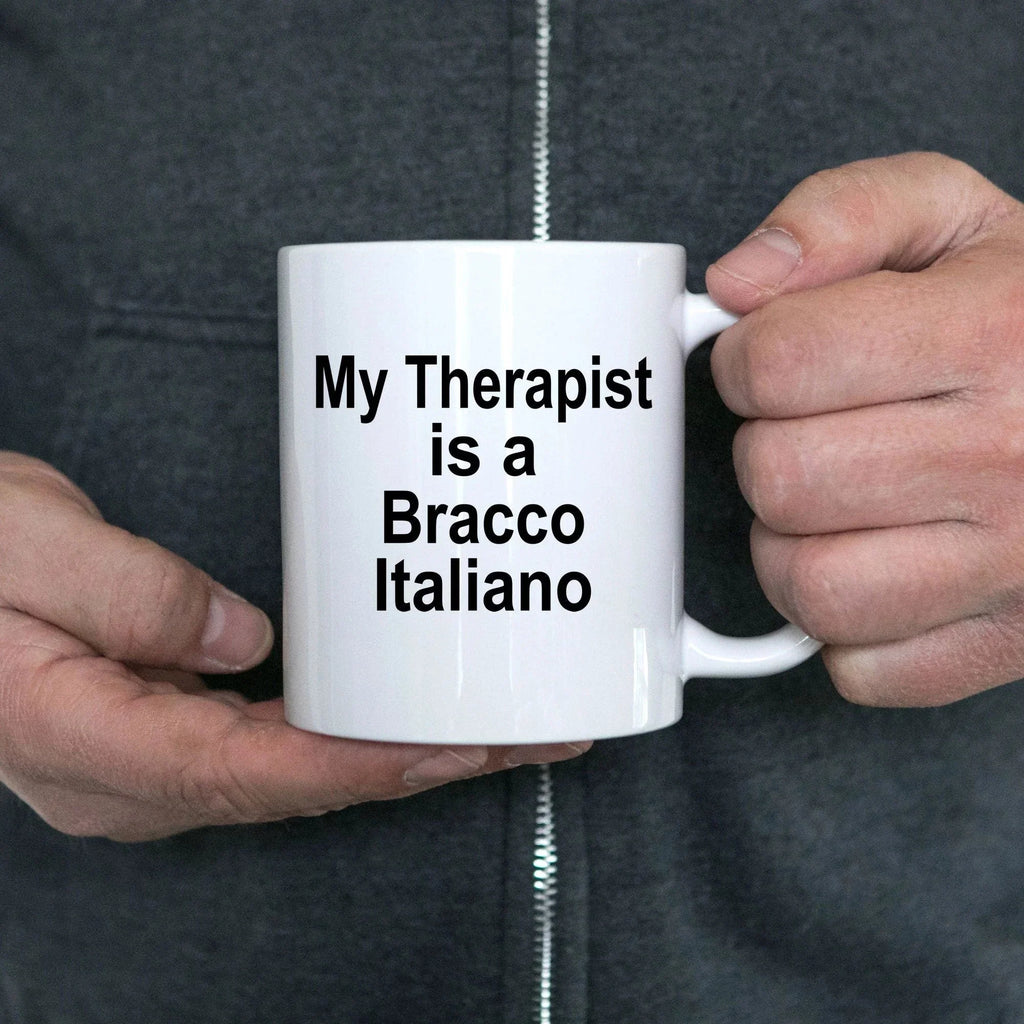 Bracco Italiano Dog Therapist Mug