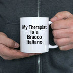 Bracco Italiano Dog Therapist Mug