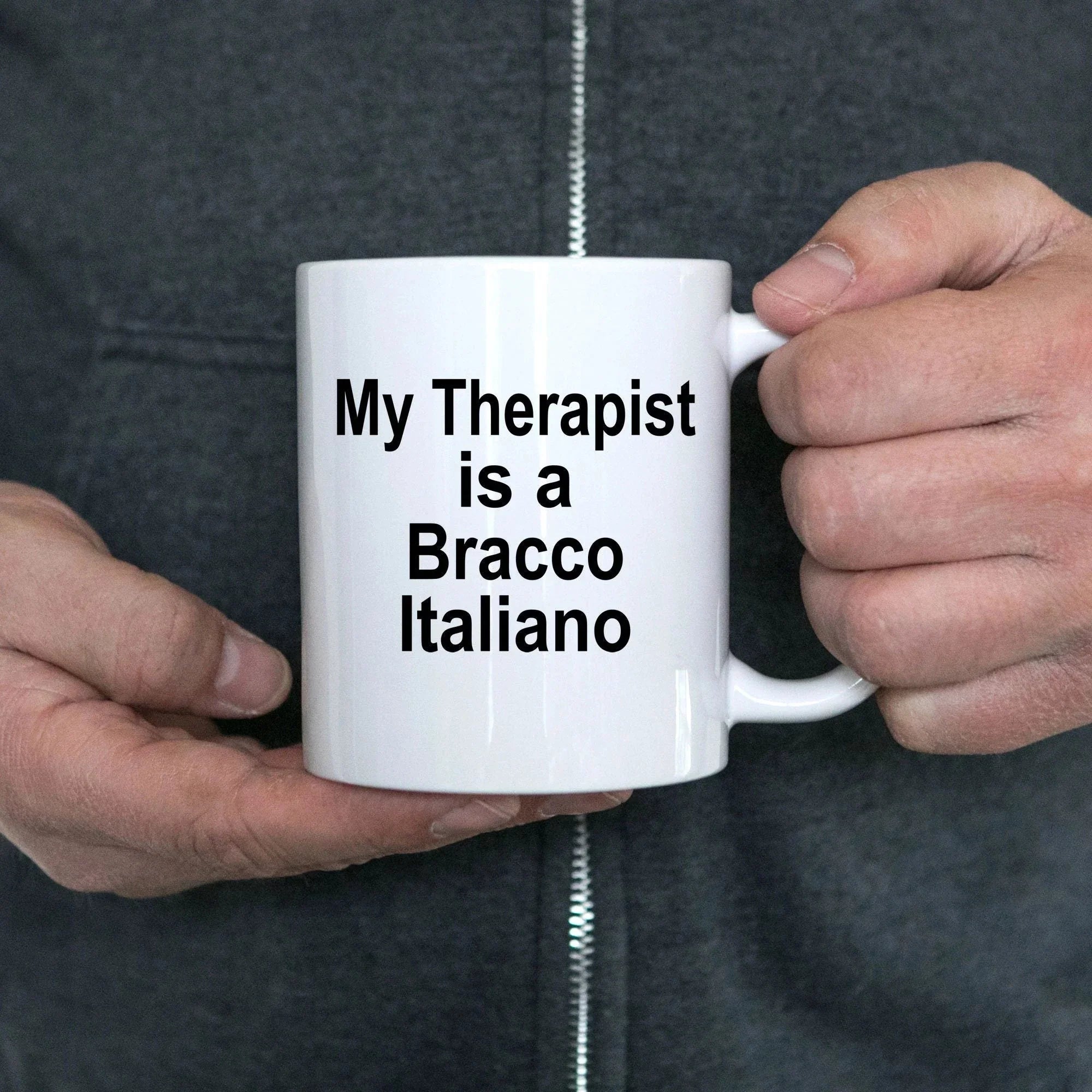 Bracco Italiano Dog Therapist Mug