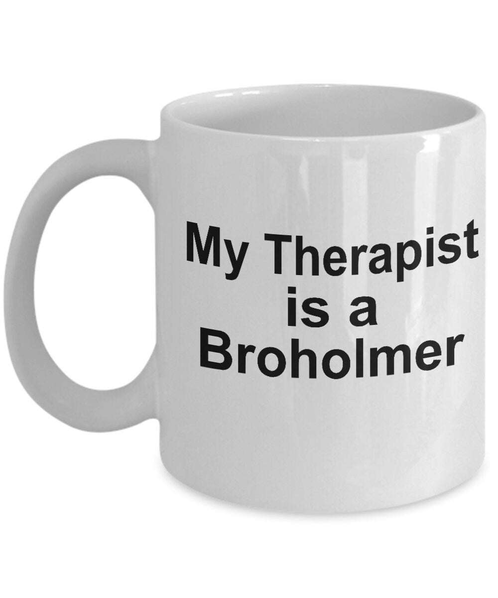 Broholmer Dog Therapist Mug - Mallard Moon Gift Shop