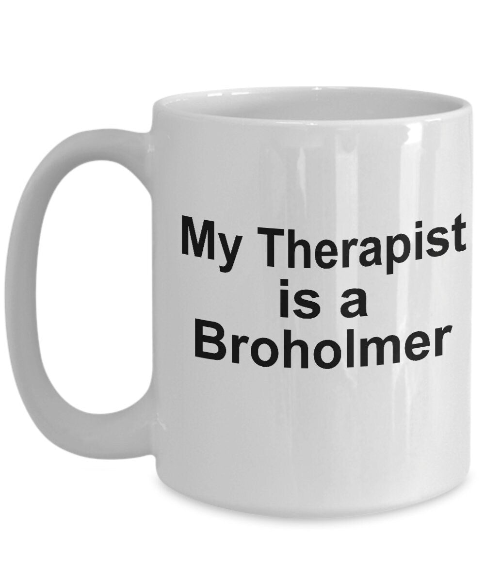 Broholmer Dog Therapist Mug - Mallard Moon Gift Shop