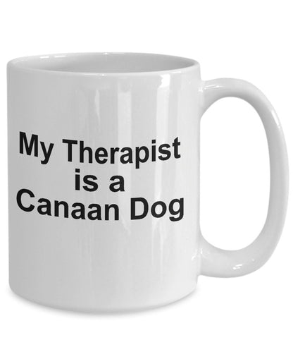 Canaan Dog Therapist Mug - Mallard Moon Gift Shop