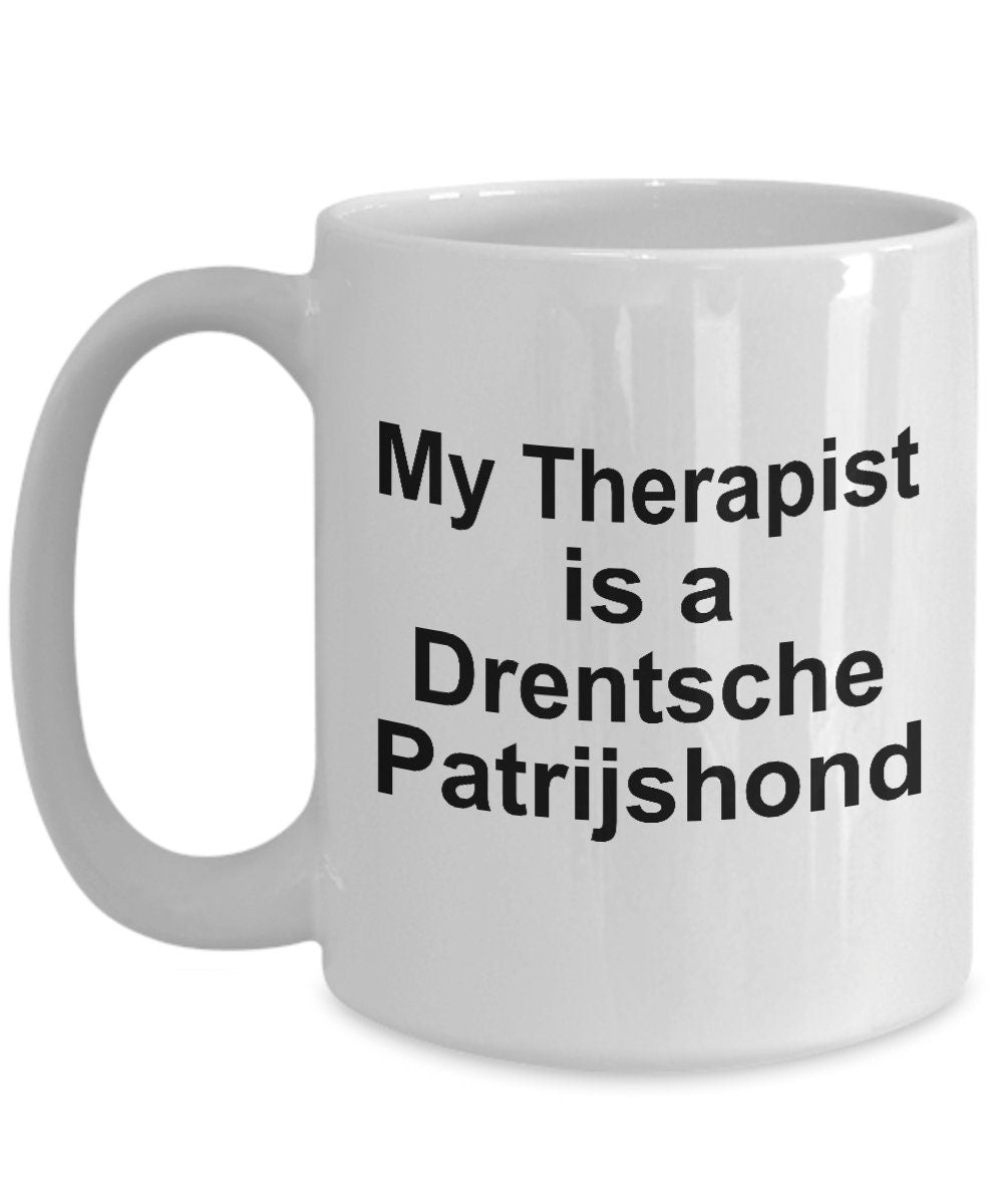 Drentsche Patrijshond Dog Therapist Mug - Mallard Moon Gift Shop