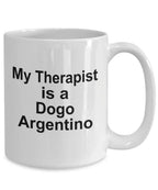 Dogo Argentino Dog Therapist Mug