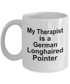 German Longhaired Pointer Dog Therapist Mug