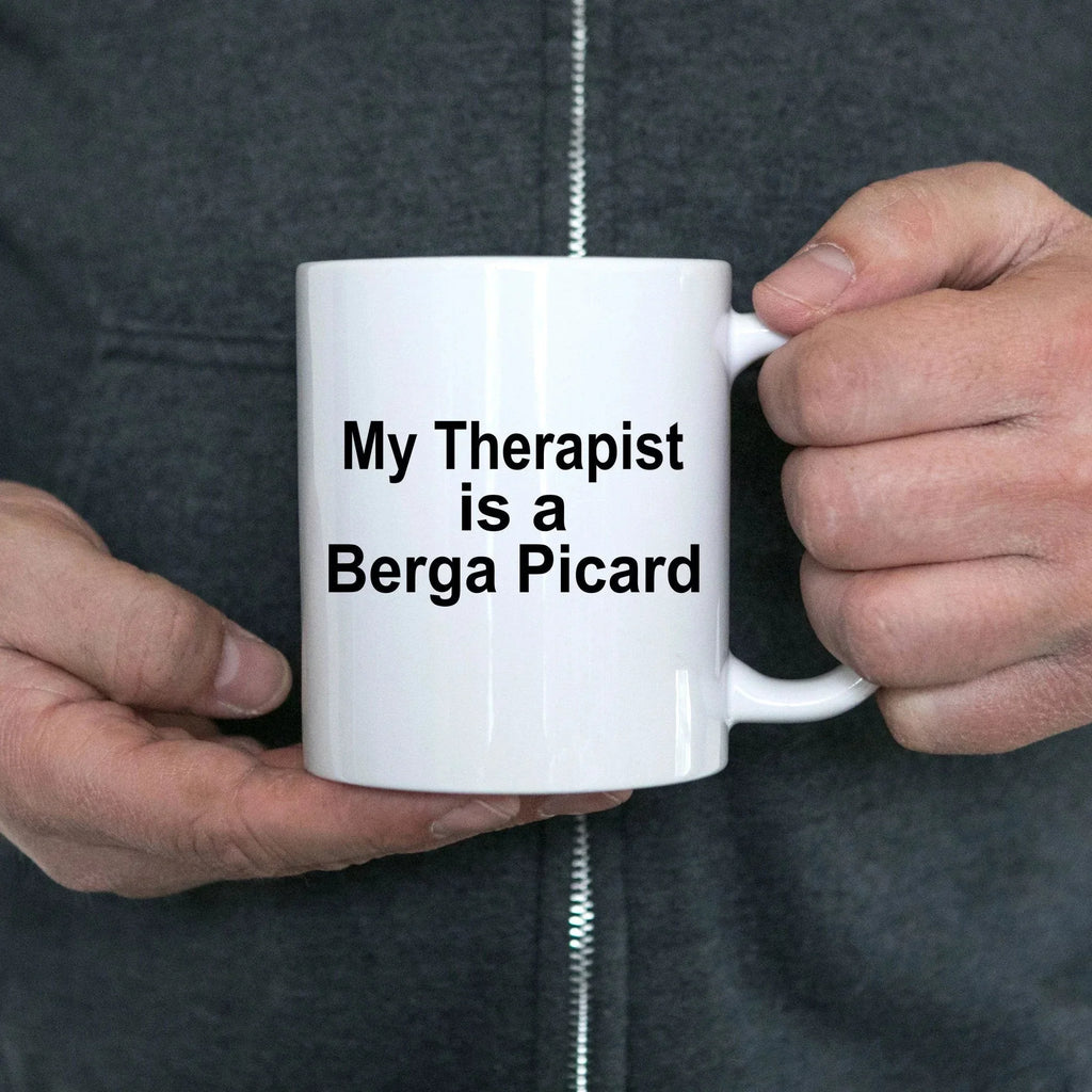 Berger Picard Dog Therapist Mug