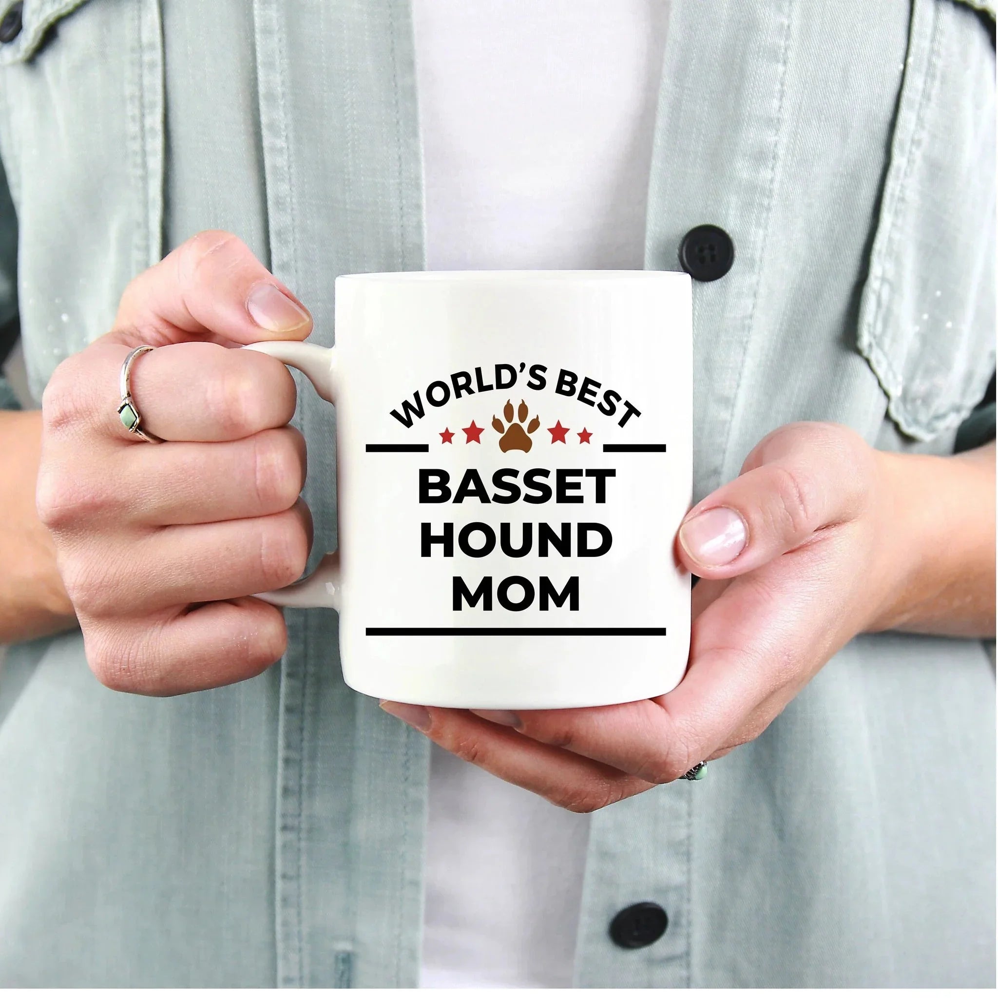 Basset Hound Dog Mom Mug