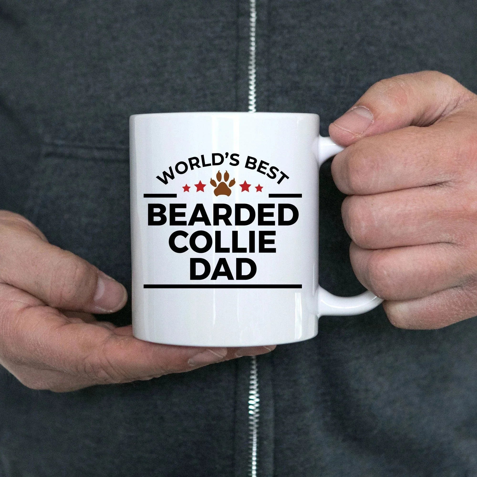Bearded Collie Dog Dad Mug